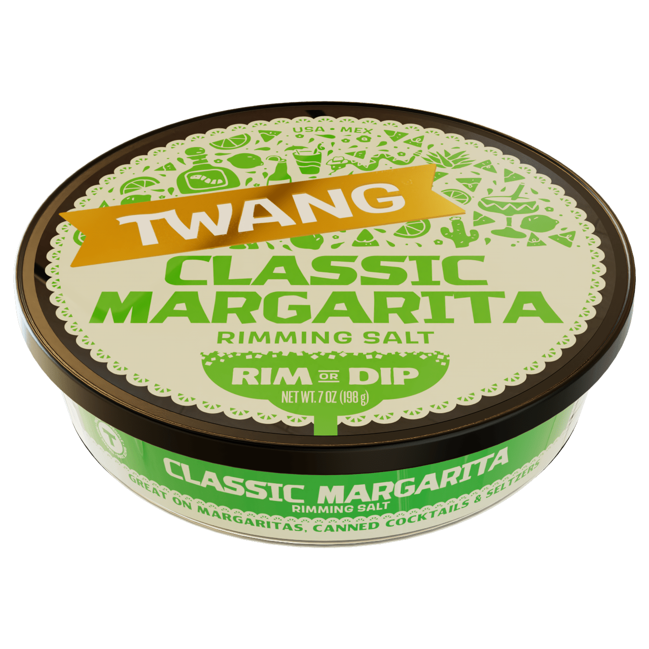Classic Margarita Rimming Salt Twang 023604304008