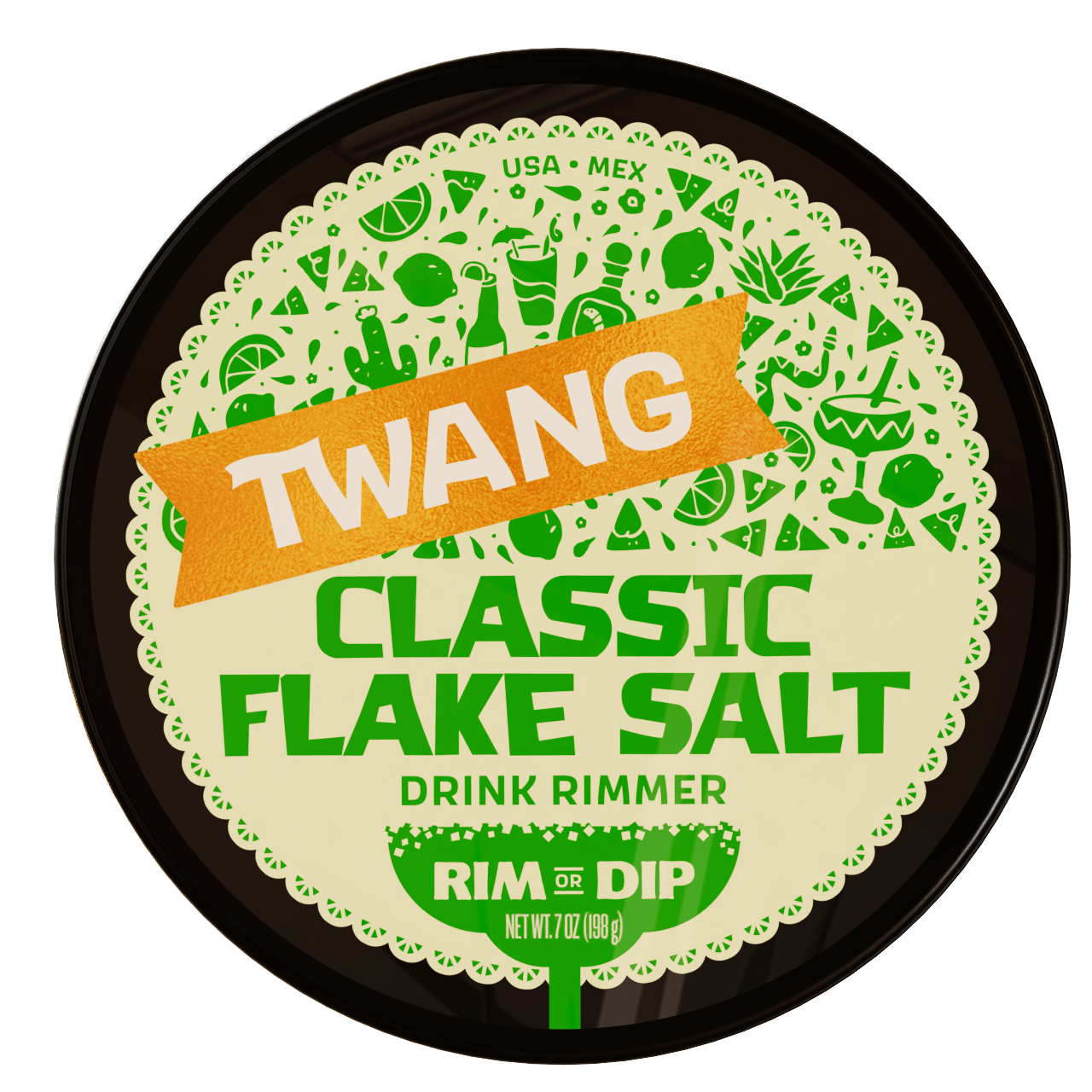 Classic Margarita Rimming Salt Twang 023604304008