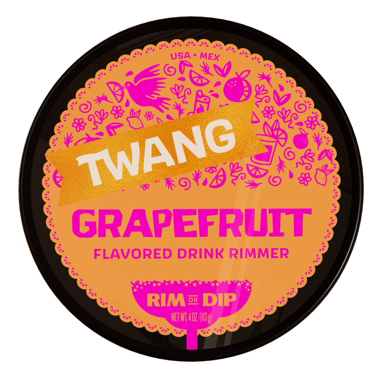Grapefruit Cocktail Rimming Salt Twang 023604383003