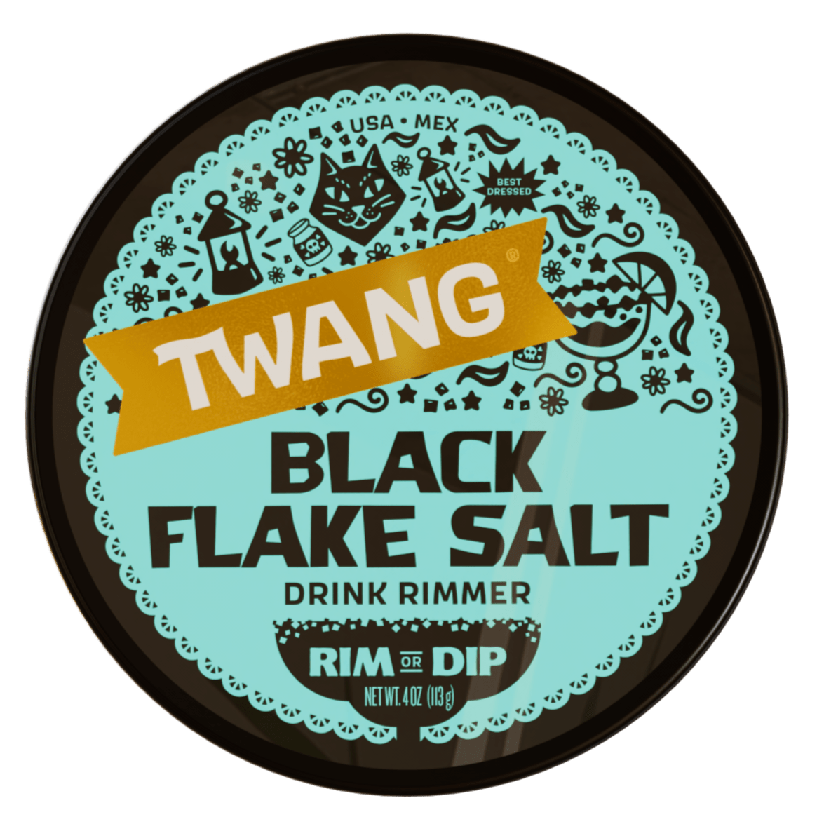 Twang Black Salt Drink Rimmer Twang